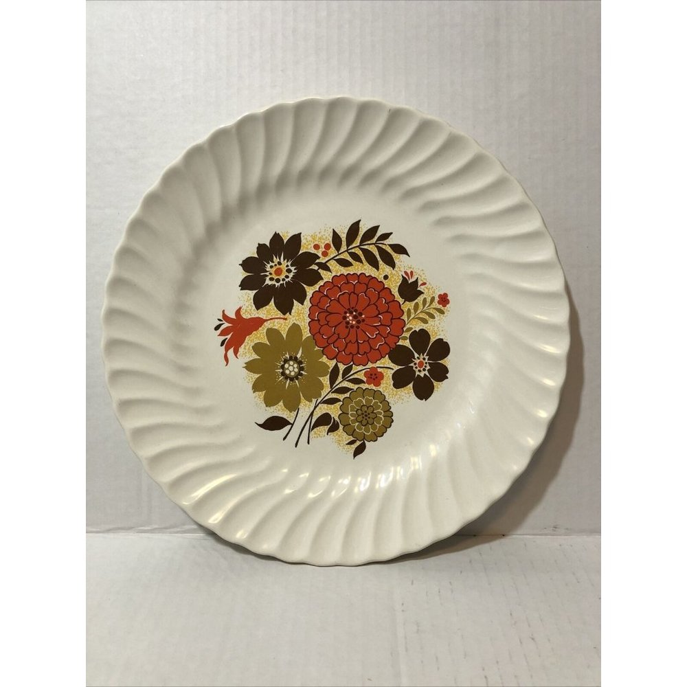 SCIO POTTERY "TEMPO"  10" Dinner PLATE  Hard To Fi